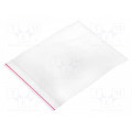 ; Self-seal bag; L: 150mm; Width: 140mm; Thick: 45um; polyetylene;  ; Self-seal bag; L: 150mm; Width: 140mm; Thick: 45um; polyetylene;