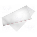 ; Self-seal bag; L: 550mm; Width: 550mm; Thick: 45um; polyetylene;  ; Self-seal bag; L: 550mm; Width: 550mm; Thick: 45um; polyetylene;