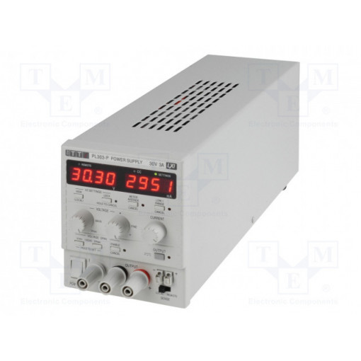 PL303-P; Power supply: programmable laboratory; Channels: 1; 0÷30VDC; 1mV; AIM-TTI