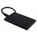 PLA-D6L; RFID reader; 54x85x7mm; 1-wire,RS232,UART,WIEGAND; 7÷32V; black; NETRONIX