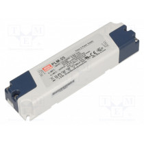 PLM-25-350; Power supply: switched-mode; LED; 25.2W; 42÷72VDC; 350mA; IP30; MEAN WELL