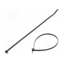 PLT2I-M0; Cable tie; L: 203mm; W: 3.6mm; polyamide; 178N; black; Ømax: 51mm; PANDUIT
