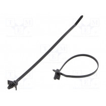 PLWP2S-D0; Cable tie; with fixing lugs; L: 198mm; W: 4.8mm; polyamide; 222N; PANDUIT