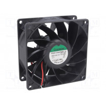 PMD1209PMB1-A(2).GN; Fan: DC; axial; 12VDC; 92x92x38mm; 204.21m3/h; 57.6dBA; Len: 300mm; SUNON