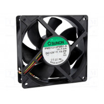 PMD1212PMB1-A(2).F.GN; Fan: DC; axial; 12VDC; 120x120x38mm; 323m3/h; 54dBA; ball bearing; SUNON