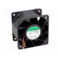 PMD2406PMB1-A.(2).F.GN; Fan: DC; axial; 24VDC; 60x60x38mm; 96m3/h; 56dBA; ball bearing; SUNON PMD2406PMB1-A.(2).F.GN; Fan: DC; axial; 24VDC; 60x60x38mm; 96m3/h; 56dBA; ball bearing; SUNON
