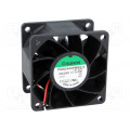 PMD2406PMB3-A(2).GN; Fan: DC; axial; 24VDC; 60x60x38mm; 70.5m3/h; 47dBA; ball bearing; SUNON PMD2406PMB3-A(2).GN; Fan: DC; axial; 24VDC; 60x60x38mm; 70.5m3/h; 47dBA; ball bearing; SUNON