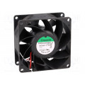PMD2408PMB1-A(2).GN; Fan: DC; axial; 24VDC; 80x80x38mm; 143m3/h; 55.2dBA; ball bearing; SUNON PMD2408PMB1-A(2).GN; Fan: DC; axial; 24VDC; 80x80x38mm; 143m3/h; 55.2dBA; ball bearing; SUNON