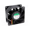 PMD2408PMB1-A.(2).F.GN; Fan: DC; axial; 24VDC; 80x80x38mm; 143m3/h; 55.2dBA; ball bearing; SUNON
