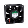 PMD2408PMB3-A.(2).GN; Fan: DC; axial; 24VDC; 80x80x38mm; 101.09m3/h; 47.3dBA; Len: 300mm; SUNON