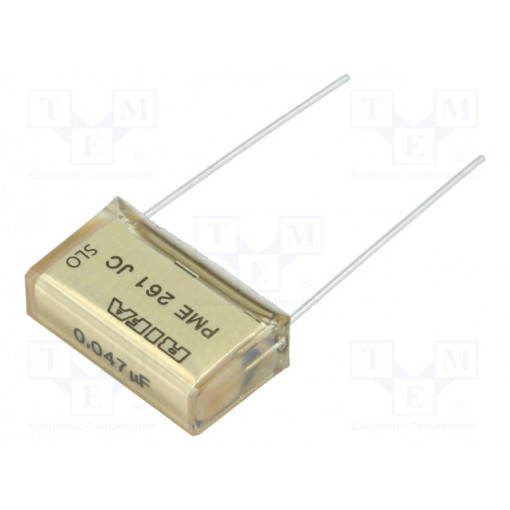 PME261JC5470KR30; Capacitor: paper; 47nF; 500VAC; Pitch: 20.3mm; ±10%; THT; 1000VDC; KEMET