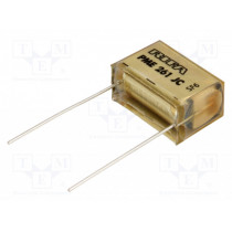 PME261JC6100KR30; Capacitor: paper; 100nF; 500VAC; Pitch: 20.3mm; ±10%; THT; 1kVDC; KEMET