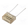 PME261KA5220KR19T0; Capacitor: paper; 22nF; 220VAC; 10.2mm; ±10%; THT; Series: PME261; KEMET PME261KA5220KR19T0; Capacitor: paper; 22nF; 220VAC; 10.2mm; ±10%; THT; Series: PME261; KEMET