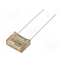 PME271M447MR30; Capacitor: paper; X2; 4.7nF; 275VAC; 10.2mm; ±20%; THT; 630VDC; KEMET
