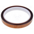 ; Tape: high temperature resistant; reel; max.260°C; W: 12mm; L: 33m; 