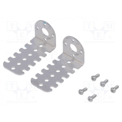 20D MM METAL GEARMOTOR BRACKET PAIR; Bracket; Application: POLOLU 20D; Series: POLOLU 20D; POLOLU