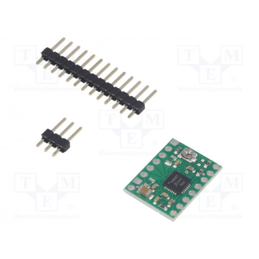 POLOLU-1182; Stepper motor controller; A4988; 1A; Uin mot: 8÷35V; 15.3x20.3mm; POLOLU