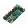 MINI MAESTRO 24-CHANNEL (ASSEMBLED); Servo controller; USB-UART; Channels: 24; 279x584mm; 5÷16VDC; POLOLU MINI MAESTRO 24-CHANNEL (ASSEMBLED); Servo controller; USB-UART; Channels: 24; 279x584mm; 5÷16VDC; POLOLU
