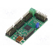 MINI MAESTRO 24-CHANNEL (ASSEMBLED); Servo controller; USB-UART; Channels: 24; 279x584mm; 5÷16VDC; POLOLU