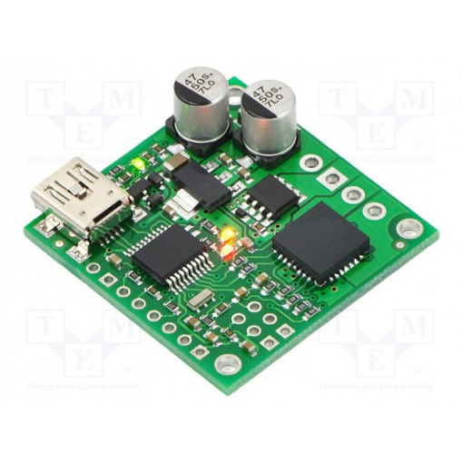 POLOLU-1392; DC-motor driver; MC33926; 20kHz; PWM,RC,TTL,USB; 3A; Uin log: 4÷5V; POLOLU