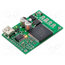 POLOLU-1393; DC-motor driver; VNH2SP30; 20kHz; PWM; 12A; Uin mot: 6÷16V; POLOLU