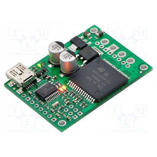 POLOLU-1393; DC-motor driver; VNH2SP30; 20kHz; PWM; 12A; Uin mot: 6÷16V; POLOLU