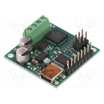 JRK 21V3 USB MOTOR CONTROLLER; DC-motor driver; MC33926; 20kHz; PWM,RC,TTL,USB; 3A; Uin log: 4÷5V; POLOLU
