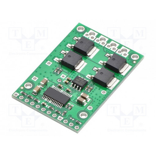 POLOLU-1456; DC-motor driver; 40kHz; PWM; 23A; Uin mot: 5.5÷40V; Uin log: 5.5V; POLOLU