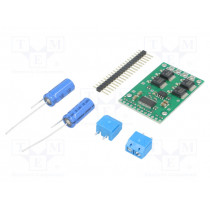 HIGH-POWER MOTOR DRIVER 36V20 CS; DC-motor driver; 40kHz; PWM; 20A; Uin mot: 5.5÷50V; Uin log: 5.5V; POLOLU