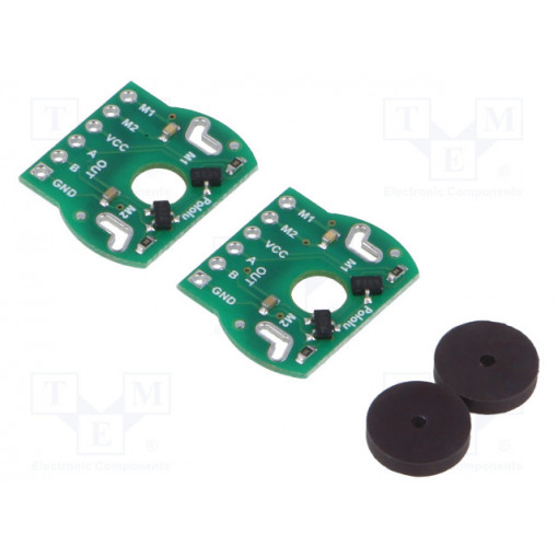 MAGNETIC ENCODER PAIR KIT; Sensor: Hall; Pcs: 2; encoders,magnet; 2.7÷18VDC; Series: HPCB; POLOLU