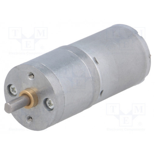 POLOLU-1577; Motor: DC; with gearbox; HP; 6VDC; 6.5A; Shaft: D spring; 57rpm; POLOLU