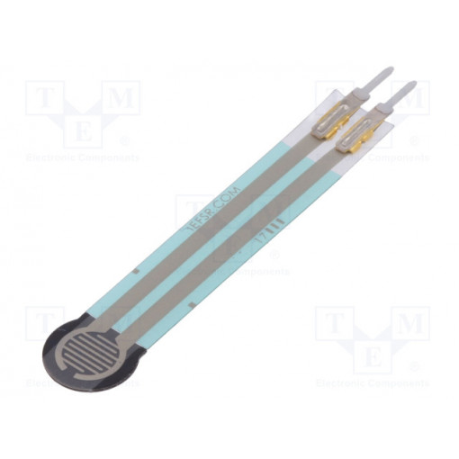 FORCE-SENSING RESISTOR: 0.2?; Sensor: pressure; analog; FSR 400; Ø5mm; Range: 0,2÷20N; POLOLU FORCE-SENSING RESISTOR: 0.2?; Sensor: pressure; analog; FSR 400; Ø5mm; Range: 0,2÷20N; POLOLU