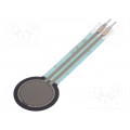 FORCE-SENSING RESISTOR: 0.6?; Sensor: pressure; analog; FSR 400; Ø15mm; Range: 0,2÷20N; POLOLU