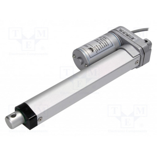LACT6-12V-20 LINEAR ACTUATOR; Motor: DC; 12VDC; 10A; Ioper: 500mA; 152.4mm; Trans: 20: 1; POLOLU