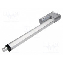 LACT12P-12V-20 LINEAR ACTUATOR; Motor: DC; 12VDC; 10A; Ioper: 500mA; 304.8mm; Trans: 20: 1; POLOLU