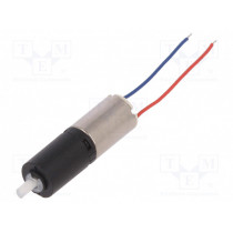 POLOLU-2358; Motor: DC; coreless,with planetary gearbox; 6VDC; 400mA; 500rpm; POLOLU