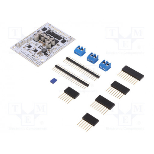 DUAL G2 HP MOTOR DRIVER 18V22 ARD; DC-motor driver; DUAL G2; 100kHz; PWM,TTL,analog; Uin log: 1.8÷5V; POLOLU