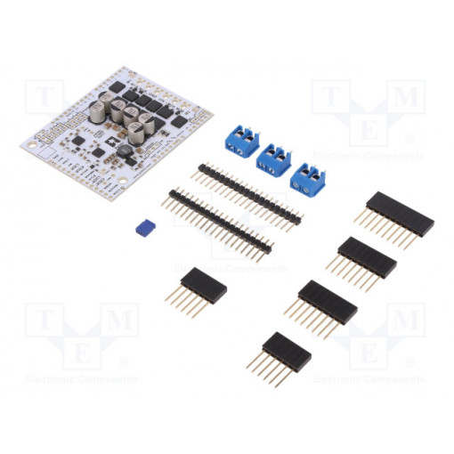 DUAL G2 HP MOTOR DRIVER 24V18 ARD; DC-motor driver; DUAL G2; 100kHz; PWM,TTL,analog; Uin log: 1.8÷5V; POLOLU