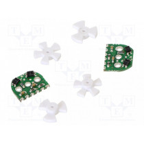POLOLU-2590; Sensor: optical; Pcs: 2; encoders,shields to encoders; 5VDC; 12mA; POLOLU