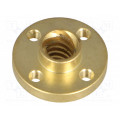TRAVELING NUT FOR TR8×8(P2) THREADED ROD; Trapezoidal nut; Application: POLOLU-2689; Thread: M3; 8mm; POLOLU