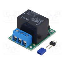 RC SWITCH WITH RELAY; Robot.access: electronic power switch; RC; G5LE-14-DC5; 10A; POLOLU