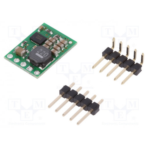 5V 1A STEP-DOWN D24V10F5; Converter: step down; Uout: 5V; Uin: 5.1÷36V; 1A; 85÷95%; POLOLU