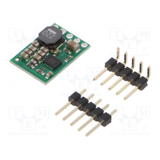 9V 1A STEP-DOWN D24V10F9; Converter: step down; Uout: 9V; Uin: 9.1÷36V; 1A; 85÷93%; POLOLU