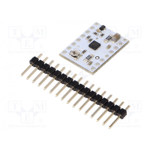 STSPIN820 STEPPER MOTOR DRIVER CARRIER; Stepper motor controller; STSPIN220; 1.1A; Uin mot: 1.8÷10V; POLOLU
