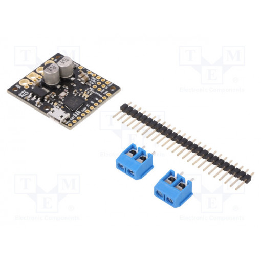 JRK G2 24V13 USB MOTOR CONTROLLER; DC-motor driver; 20kHz; I2C,TTL,USB; 13A; Uin mot: 6.5÷40V; POLOLU