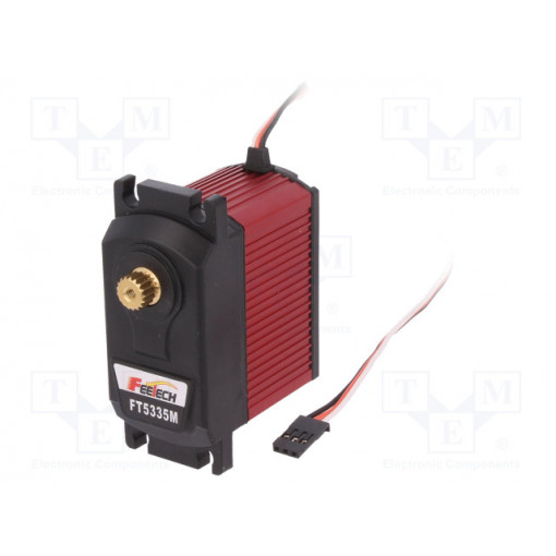 FEETECH DIGITAL GIANT SERVO FT5335M; Motor: servo; 6÷7.4VDC; giant scale; digital; 178g; metal; 180°; JR; POLOLU