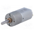 25:1 METAL GEARMOTOR 20DX41L MM 12V CB; Motor: DC; with gearbox; 12VDC; 1.6A; Shaft: D spring; 500rpm; POLOLU