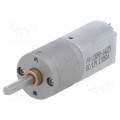 250:1 METAL GEARMOTOR 20DX46L MM 12V CB; Motor: DC; with gearbox; 12VDC; 1.6A; Shaft: D spring; 57rpm; POLOLU