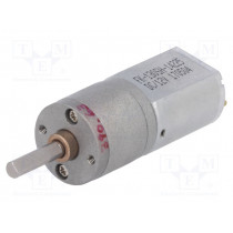 391:1 METAL GEARMOTOR 20DX46L MM 12V CB; Motor: DC; with gearbox; 12VDC; 1.6A; Shaft: D spring; 36rpm; POLOLU