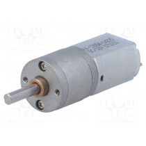 20DX46L MM 12V CB DUAL; Motor: DC; with gearbox; 12VDC; 1.6A; Shaft: D spring; 29rpm; POLOLU